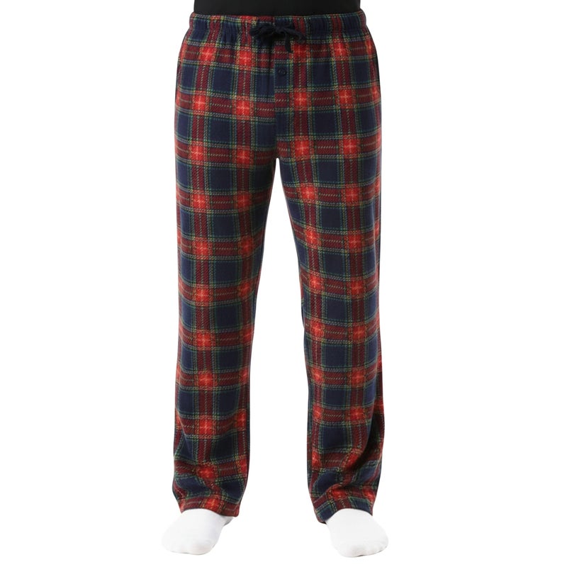 #followme 45902-14-S Polar Fleece Pajama Pants for Men Sleepwear PJs - Image 1